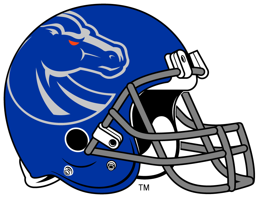 Boise State Broncos 2012-Pres Helmet Logo diy iron on heat transfer